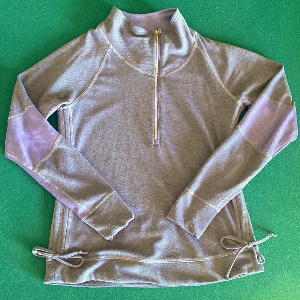 Workout half zip jacket